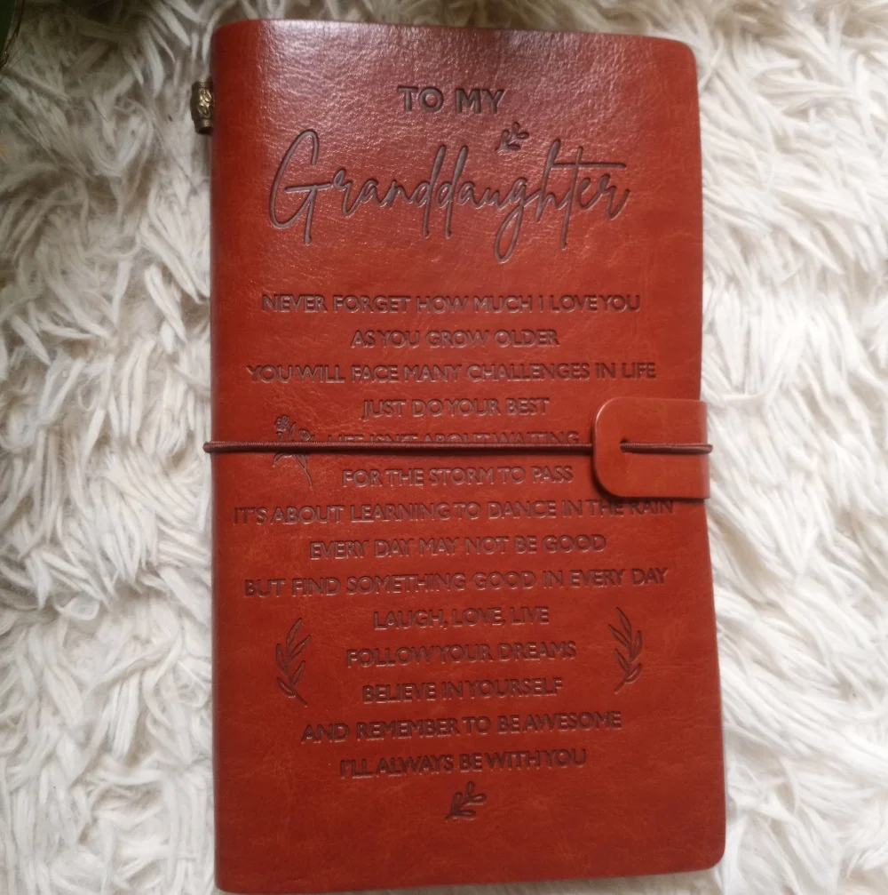 Leather Journal for Granddaughter